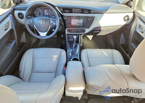 2017 Toyota Corolla L из США, поврежденный, VIN 2T1BURHE4HC952762